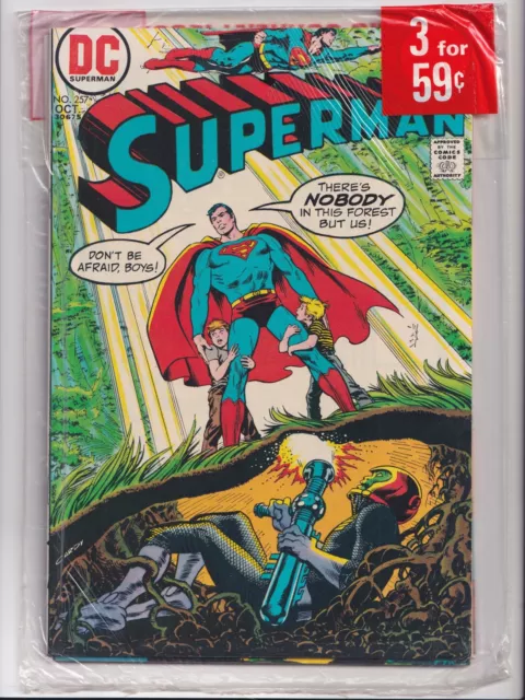 DC Super Pac A-10 DC 1972 Superman #257 Jimmy Olsen #153 From Beyond the Unknown