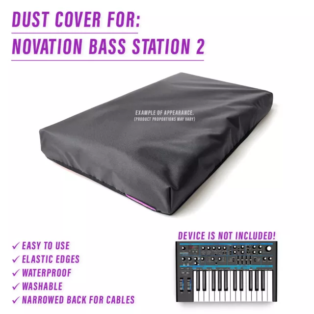 COUVERCLE ANTI-POUSSIERE pour NOVATION BASS STATION 2