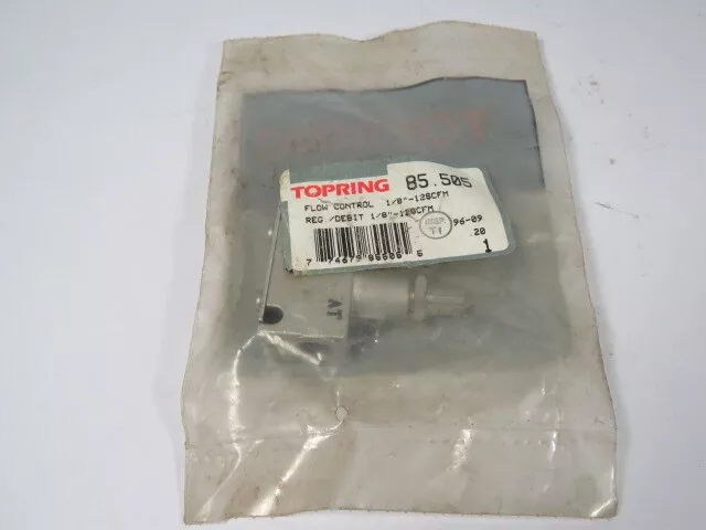 Topring 85.505 Flow Control Valve 1/8"NPT-12SCFM  NWB