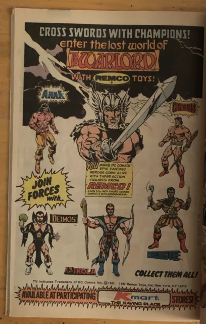 Atari Force #17; Hannigan & Garcia-Lopez Cover; Rats Like Us; Warlord Figures Ad 5