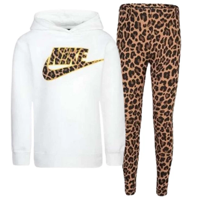Tuta Bambina Nike 36I280 16I280 Felpa E Leggings