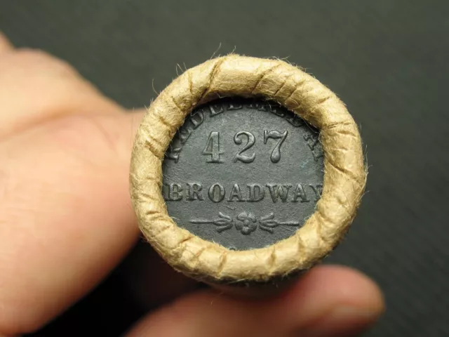 ESTATE SALE ROLL! 50 INDIAN HEAD CENT PENNY COINS ~CIVIL WAR TOKEN SHOWING 58b