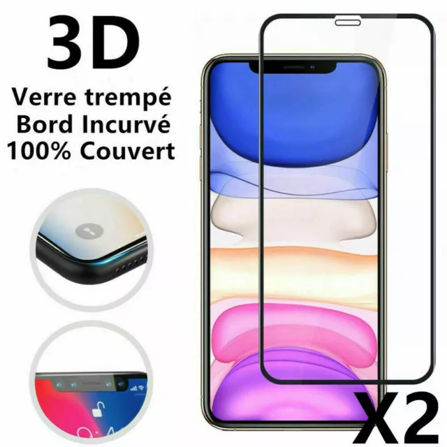 Protection d'écran iPhone XR Olixar verre trempé incurvé – Comp. coque
