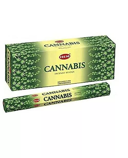 Hem Precious Cannabis Incense Sticks Hem Agarbatti From India