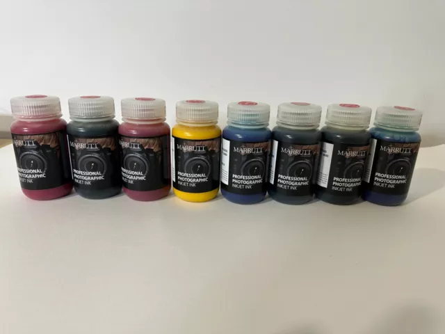 Marrutt Pro Ink for Epson SureColor P600, 800, R3000, 2880, 3800, 3880 - 125ML