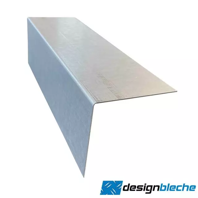 Stahl verzinkt 1,5mm Kantenschutzprofil Eckschutzwinkel 90° L-Profil Kantblech