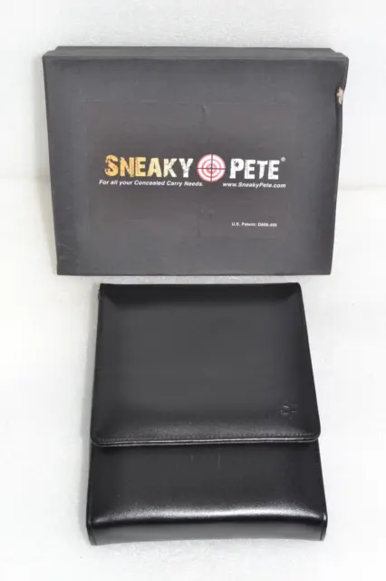 Sneaky Pete CCW Black Leather Holster Excellent condition