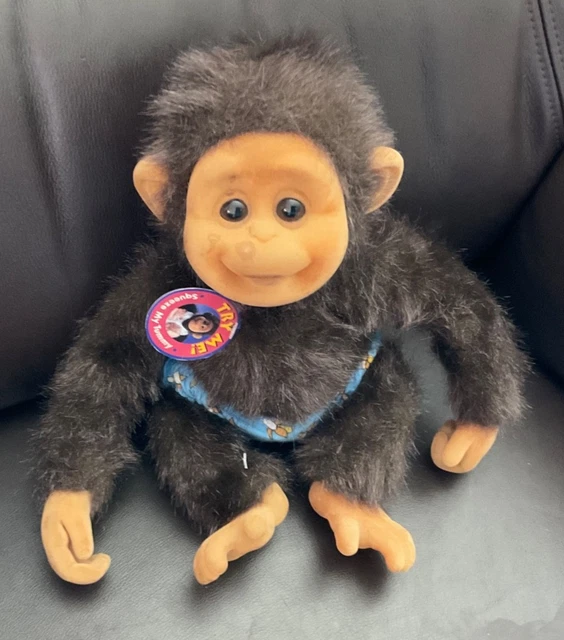 VINTAGE HOSUNG LITTLE Monkey Lost Soft Toy Plush With Dummy £24.99