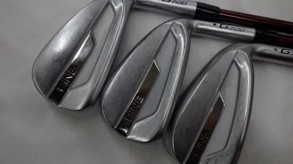 Set De 6 Fers à Golf Ping G700 (7-9,W,U,Sw) Droitier Flex Régulier - Graphite FUBUKI R - Occasion Bon état