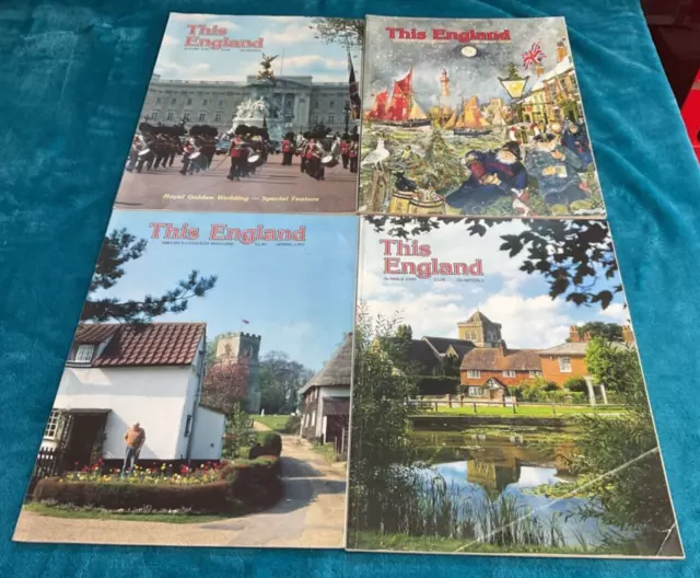 This England Magazine Bundle Year 1997 Spring Summer Autumn Winter  x4