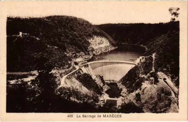 CPA Le Barrage de Mareges (1039340)