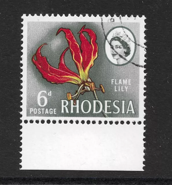 Rhodesia Stamps. 6d Mardon cream gum used (CTO)
