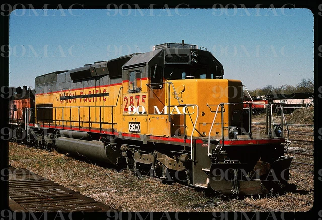GECX EMD SD40T-2 #2875. Paducah (KY). Original Slide 2004.