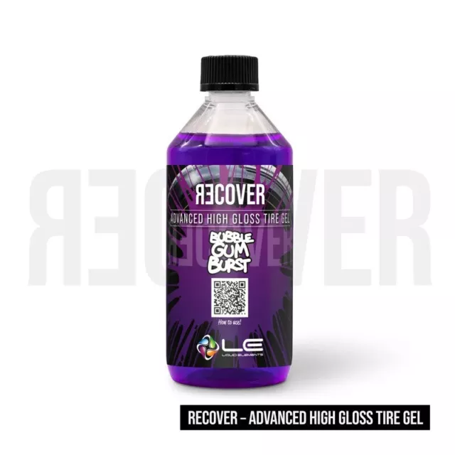 (29,80€/L) Liquid Elements Recover Reifengel ADVANCED HIGH GLOSS TIRE GEL 500ml