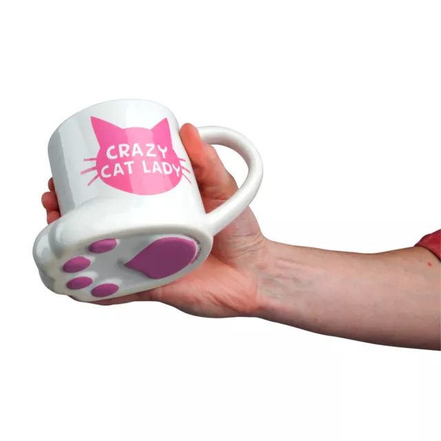 BigMouth Inc. "Crazy Cat Lady" Ceramic Coffee Mug, Funny Novelty Gift, 16 oz.