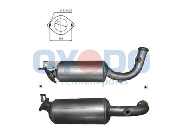 FILTRO ANTIPARTICOLATO BOSAL DPF filtro antiparticolato diesel 095-570 carburo di silicio per