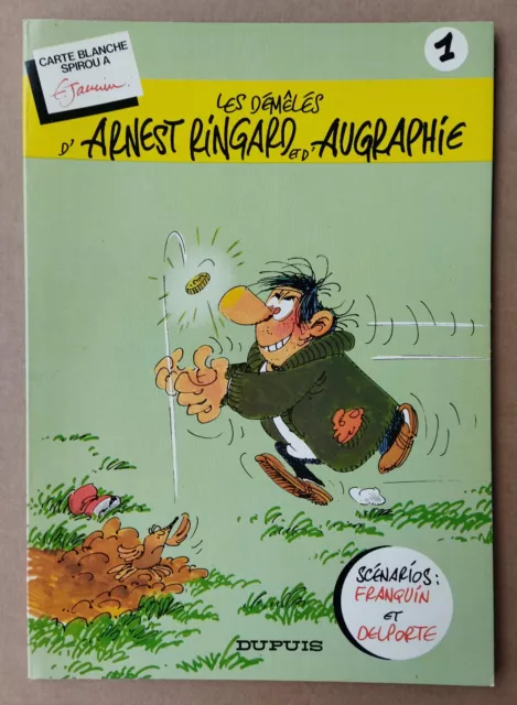 Jannin / Franquin -- Les Démêlés D'arnest Ringard Et D'augraphie -- Eo. Neuf