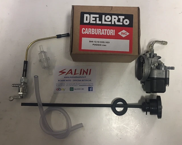 Guarnizione pipetta raccordo benzina per carburatore Dellorto SHA 10 - 12