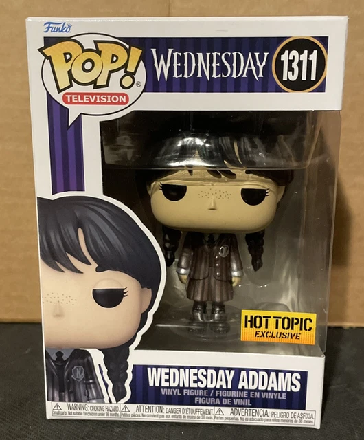 Funko Pop! Vinyl: The Addams Family - Wednesday Addams (Metallic) - Hot Topic...