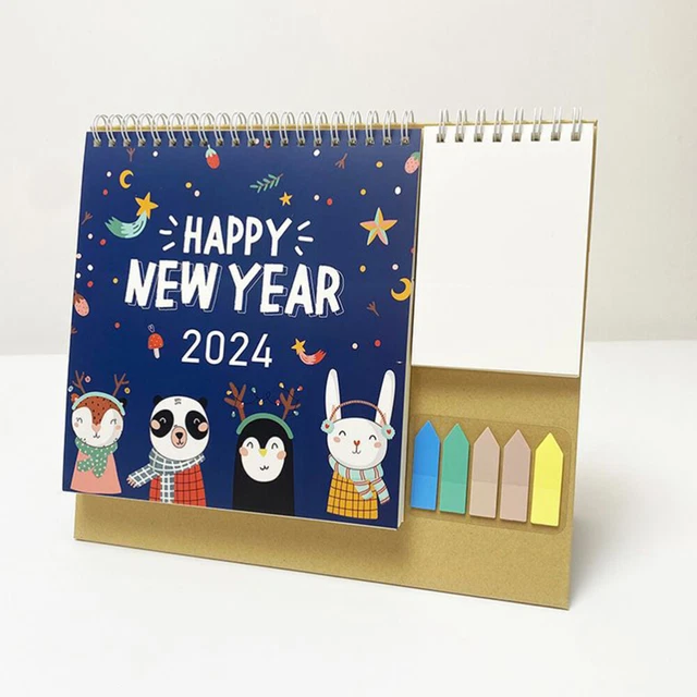 2024 DESK FAMILY Wall Calendar Tabletop Hanging 2023-2024 Household £16