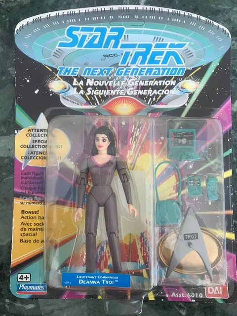 Star Trek TNG Lt. Commander Deanna Troi Playmates 6016