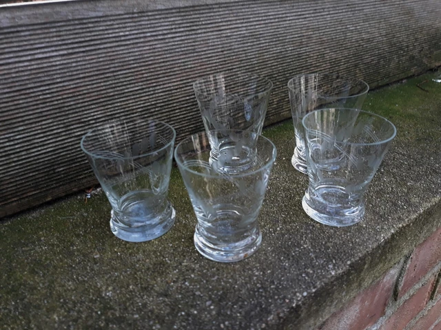 SKLUM Lot de 4 gobelets en verre 35 cl Cristi Jaune Curri