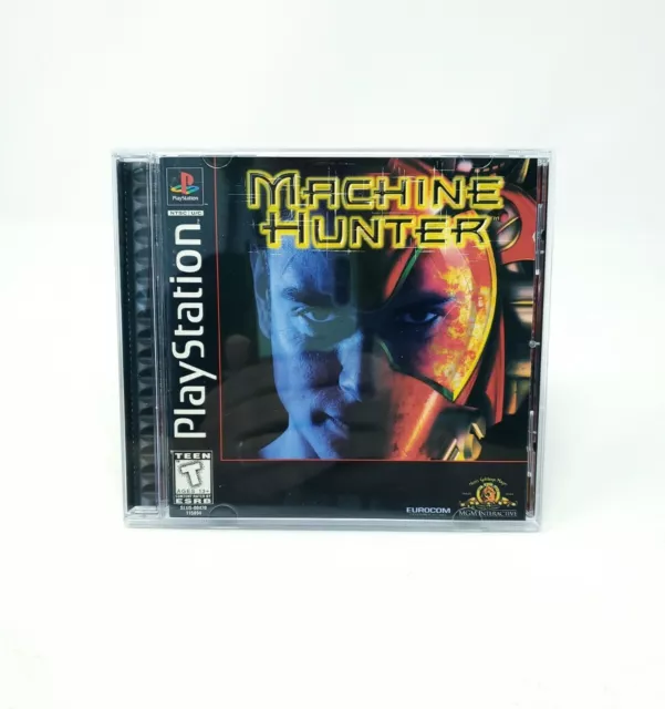 MACHINE HUNTER (SONY PlayStation 1) PS1 Complete CIB Reg Card