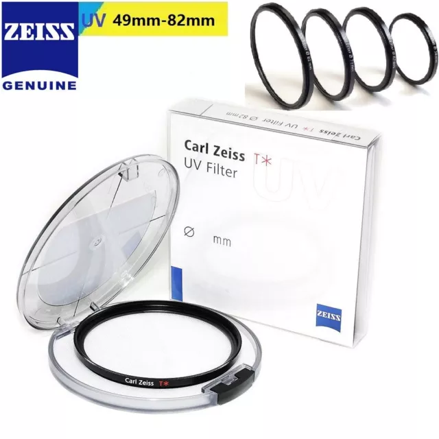 Filtro Carl Zeiss T*UV (circular) 49 52 55 58 62 67 72 77 mm 82 mm antirreflectante