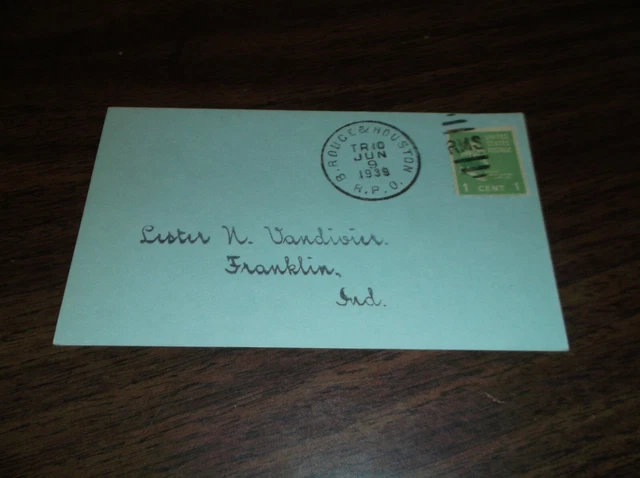 1939 Missouri Pacific Mopac New Orleans Texas & Mexico Baton Rouge & Houston Rpo
