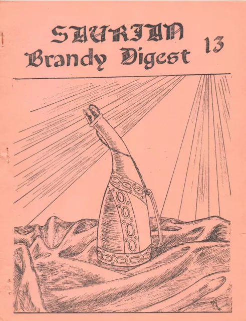 Star Trek TOS Fanzine "Saurian Brandy Digest #13"  Gen 1978