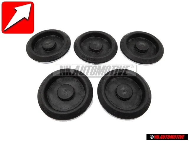 10x ORIGINAL VW Floor Pan Underbody Rubber Plug Grommet 25mm - Foto 8