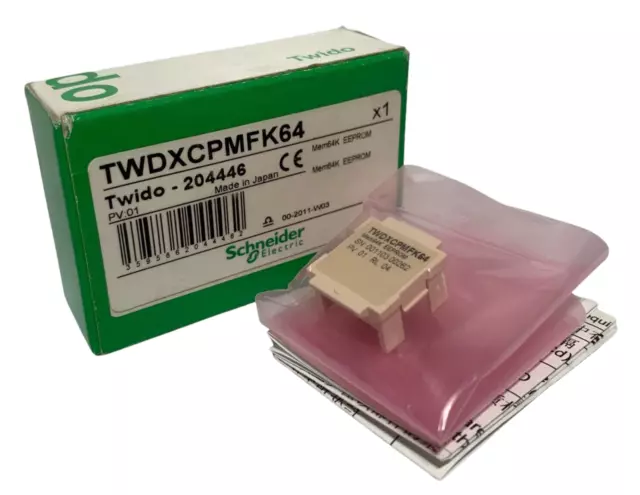 Schneider Electric TWDXCPMFK64 Memory Cartridge for PLC 64Kb