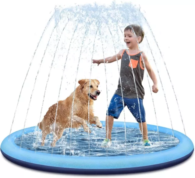 Wasserspielzeug Kinder Outdoor Spiele 150CM Wassersprinkler Kinder Splash Pad DE