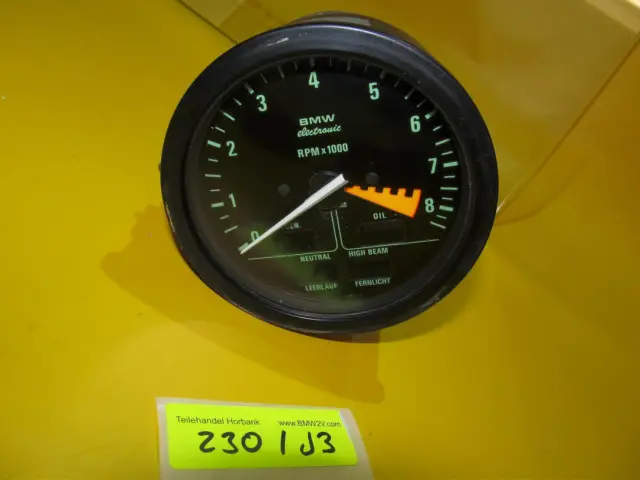 BMW R65 R45 Drehzahlmesser 100mm Motometer tachometer 1244388