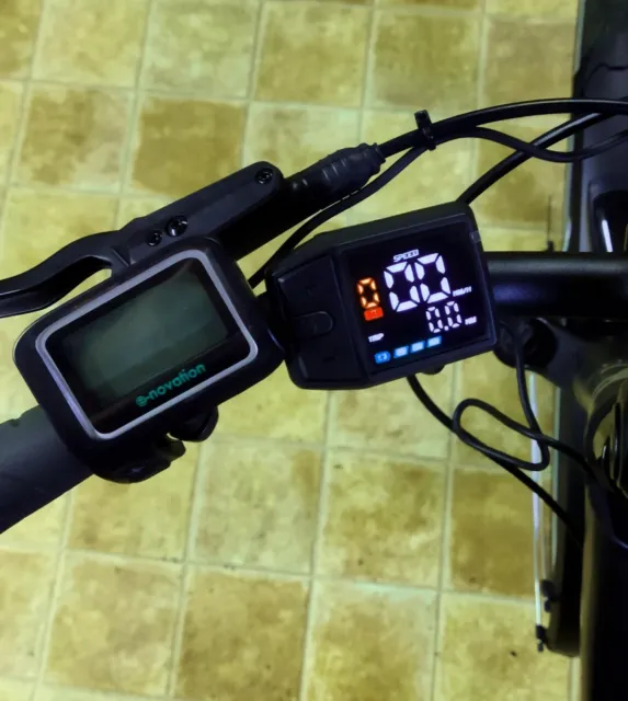 Display e-bike 36v Ersetzt Prophete Bafang Enovation Trio 5 Pins