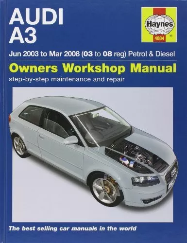Audi A3 Petrol and Diesel Service and Repair Manua... by Gill, Peter T. Hardback