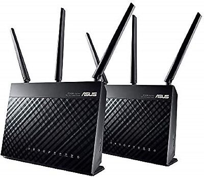 ASUS RT-AC68U router WLAN Gigabit Ethernet dual-band (2,4 GHz/5 GHz) nero (confezione