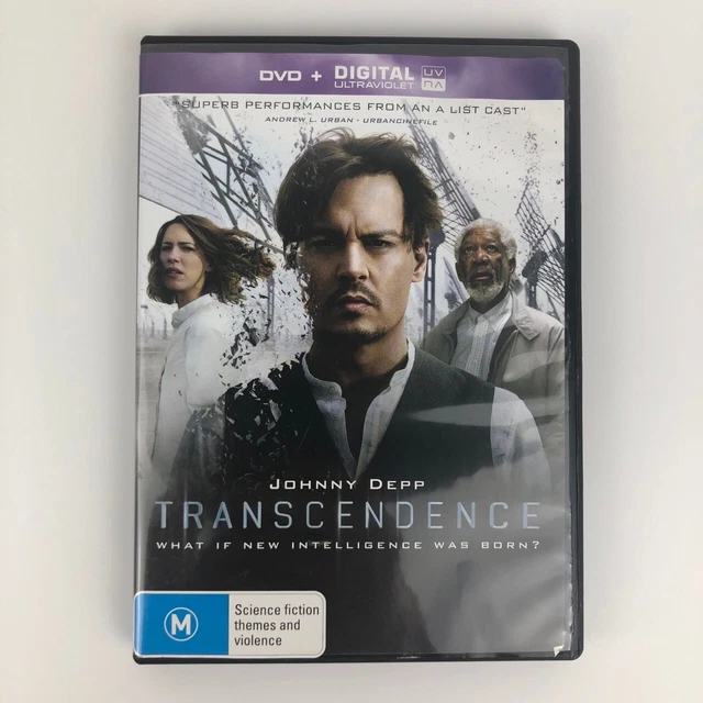 TRANSCENDENCE (BLU-RAY, 2014) Movie Film Region B (Johnny Depp, Morgan  Freeman) $6.50 - PicClick AU