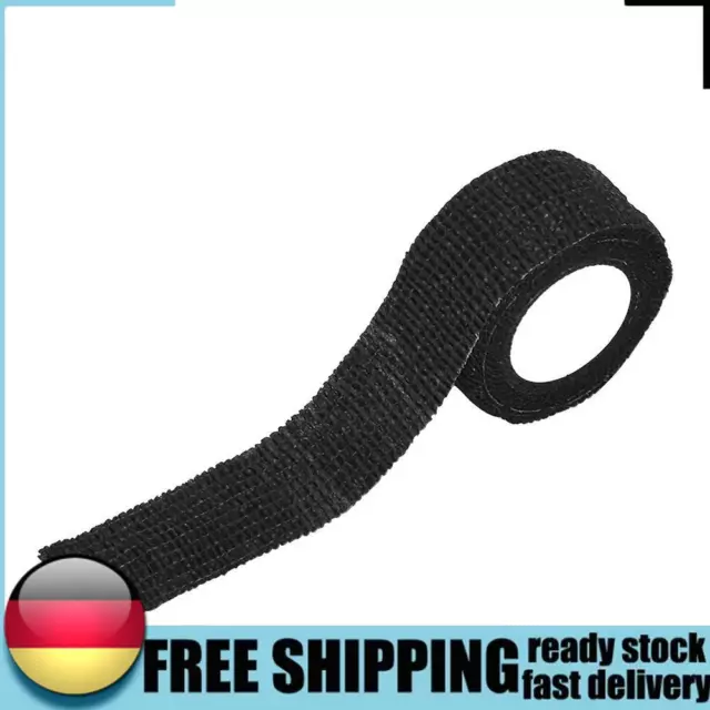 Disposable Tattoo Grip Tape Wrap Breathable Auxiliary Accessories (Black) DE
