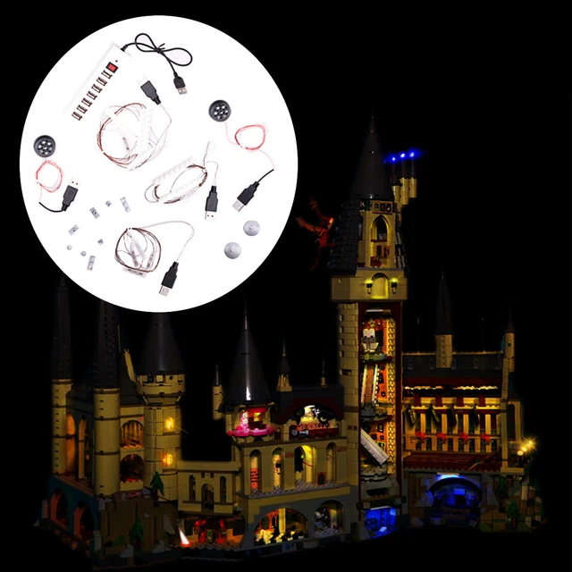LED LIGHT LIGHTING Kit Fit For Harry Potter Hogwarts Castle 71043 EUR