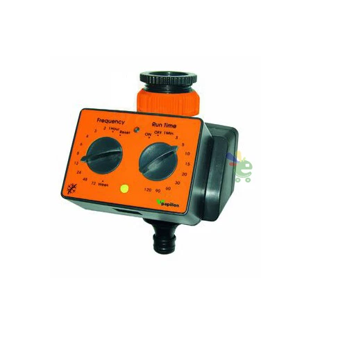 Programmatore analogico elettronico per irrigazione prato e giardino a batteria