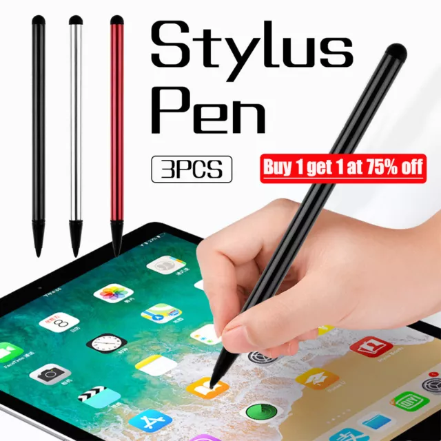 3x Touch Screen Stylus Pens for iPhone iPad Tablet Samsung Android Phone UK