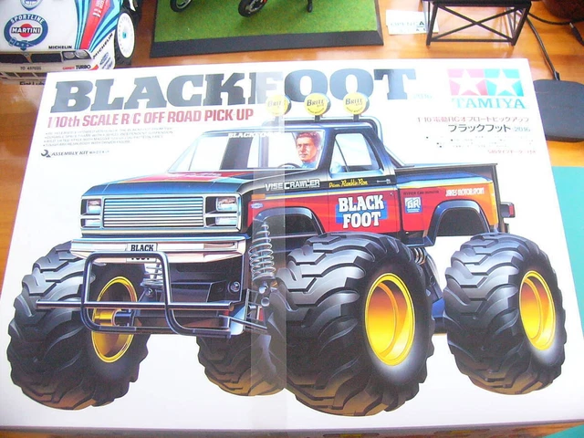 Tamiya Blackfoot 1/10 – Voiture Radiocommandée Neuve – Réplique Chevy