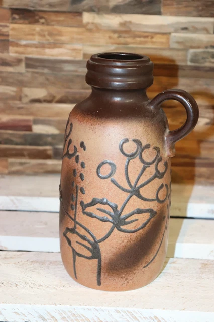 vase vintage ,carafe  W Germany céramique 27 cm