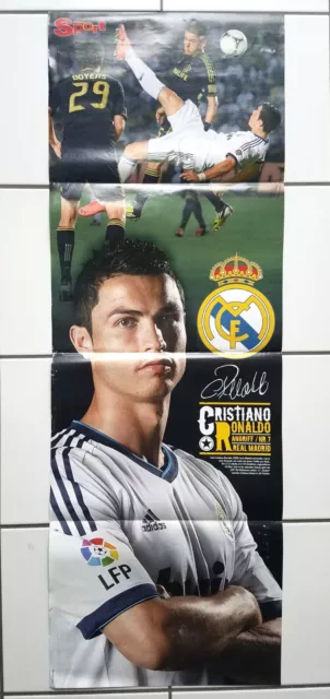 Bravo Sport POSTER Cristiano Ronaldo CR7 Real Madrid Fussball