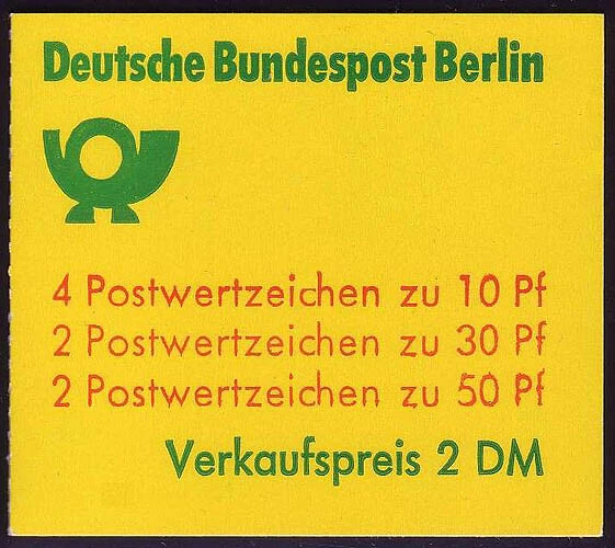 10aI MH BuS 1977, postfrisch **
