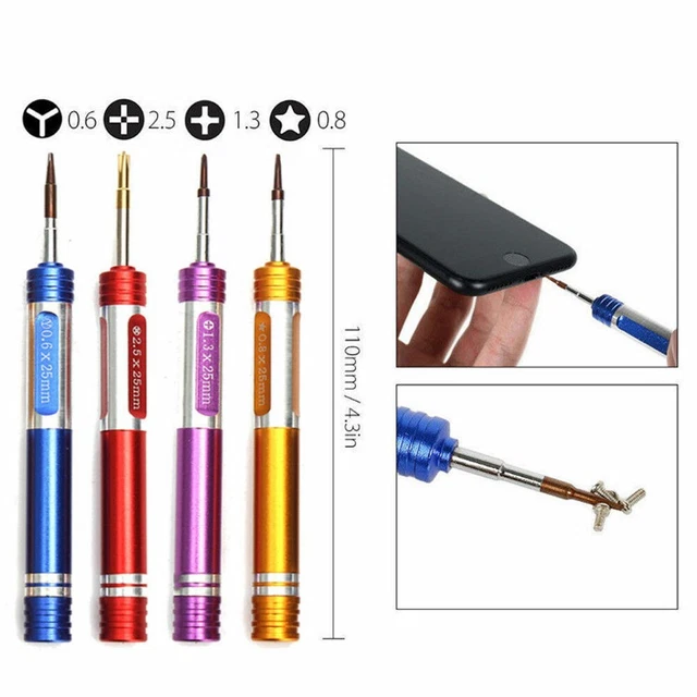 Repair Opening Pry Tools Screwdriver Kit Set Cell Phone iPhone X XR XS 8 7 6 5 4