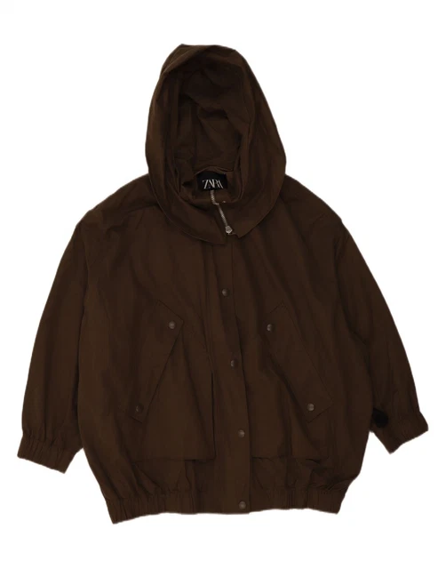 BLOUSON SOFT À CAPUCHE - Marron / Taupe | ZARA France