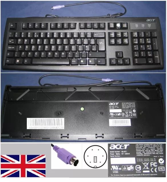 Clavier Qwerty Italien Acer Aspire One D257, D270, Happy, HAPPY2  KB.I100A.100