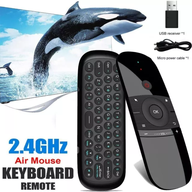 Wireless Remote Control Keyboard Air Mouse 2.4G For XBMC Android TV Box Mini PC